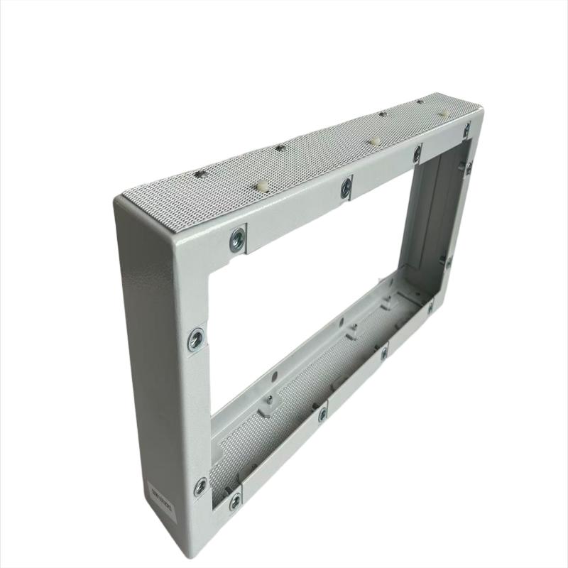 Precision sheet metal bridge frame enclosure